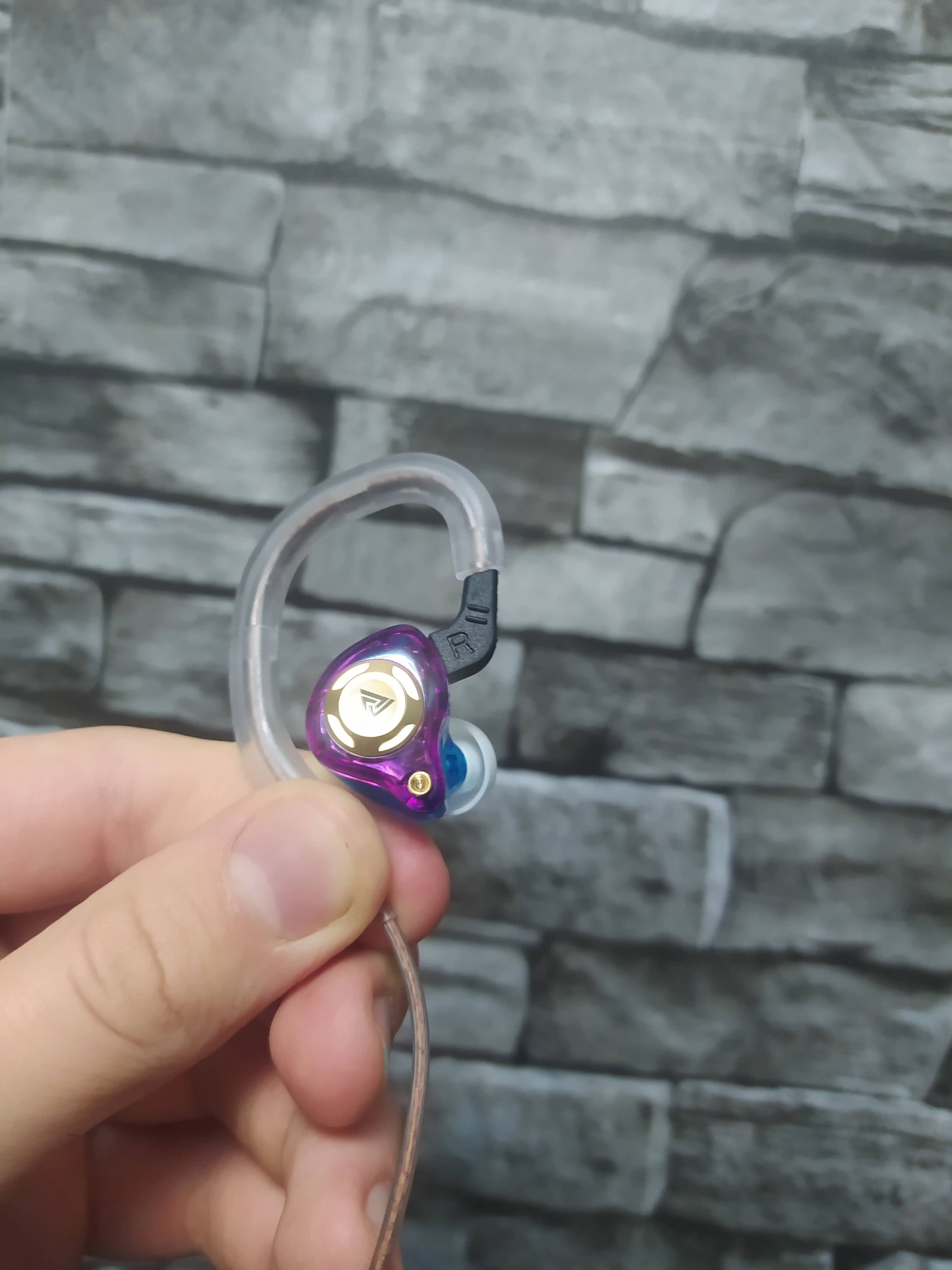 QKZ AK6 SRS проводные внутриканальные наушники с микрофоном, Hi-Fi звук, глубокий бас