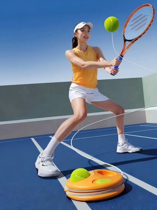 Tennis trenajyori: og‘ir asos, rezinkali 2 ta to‘p