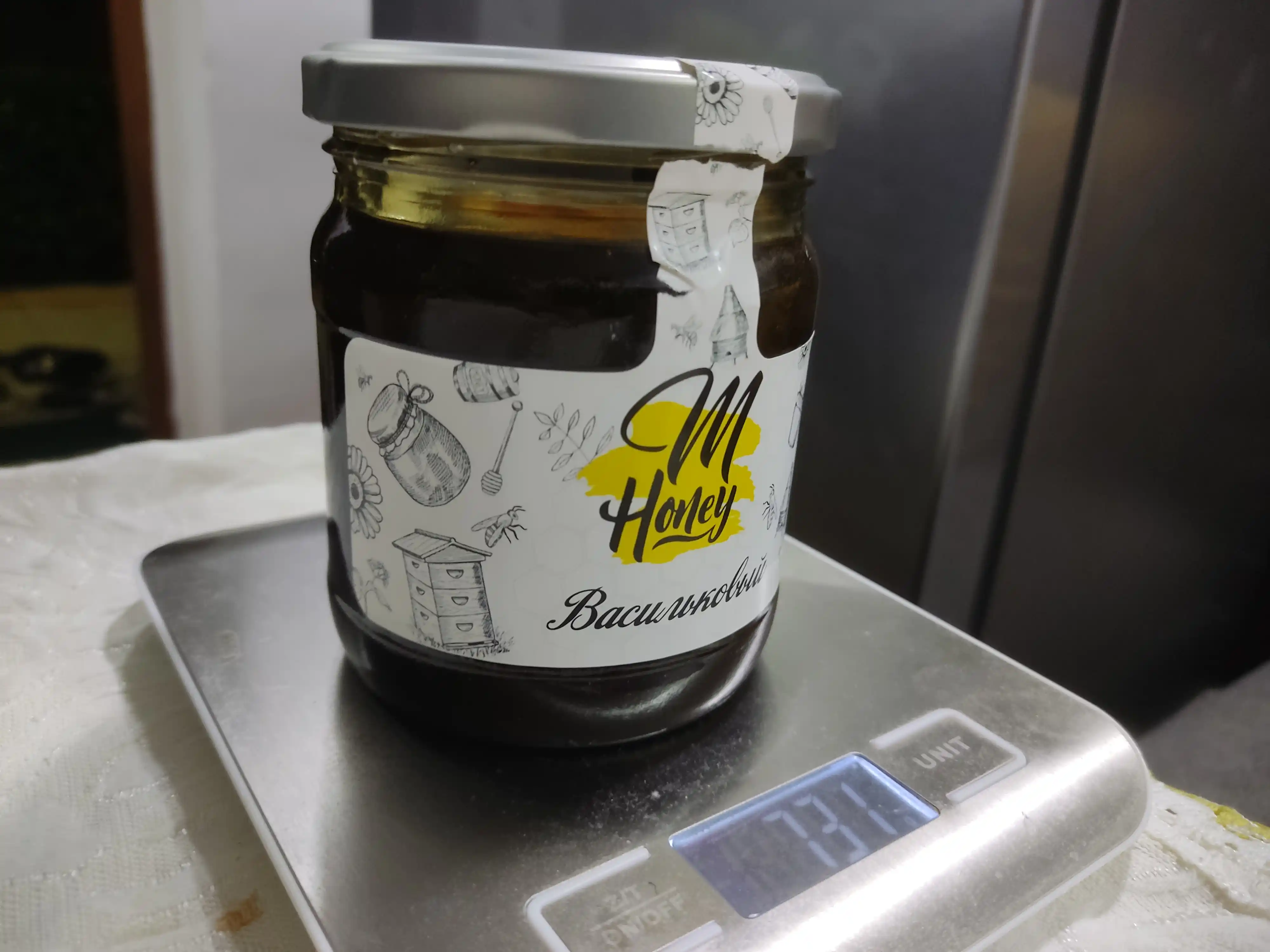 Tabiiy asal M Honey vasilyok, 500 g