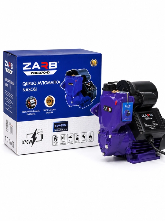 Vakuum nasosi avtomatik ZARB ZOG370-D / polu-avtomatik ZARB ZOG370-A