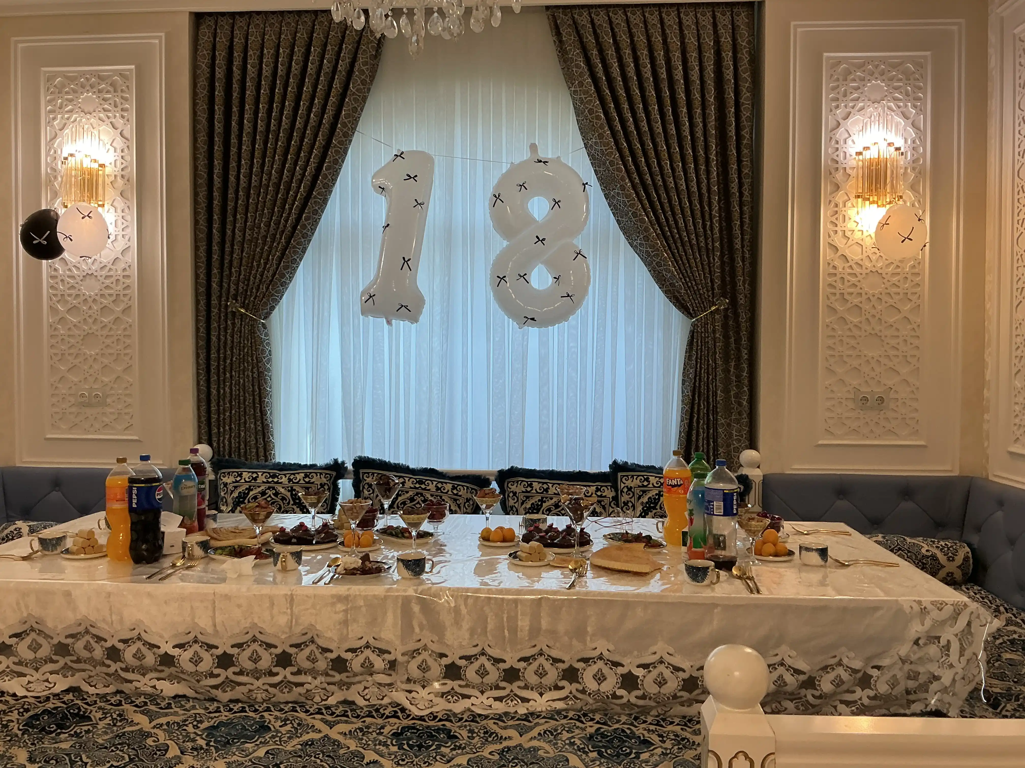 "Raqam" katta havo shar, 1 metr, tug‘ilgan kunga sharlar, fotozona