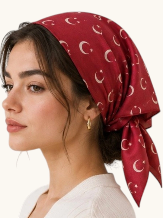 Bandana, turk mahsuloti, o‘lchami 50x50