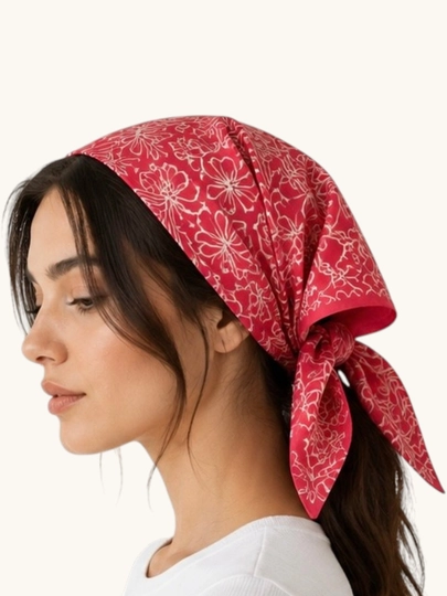 Bandana, turk mahsuloti, o‘lchami 50x50 - 
