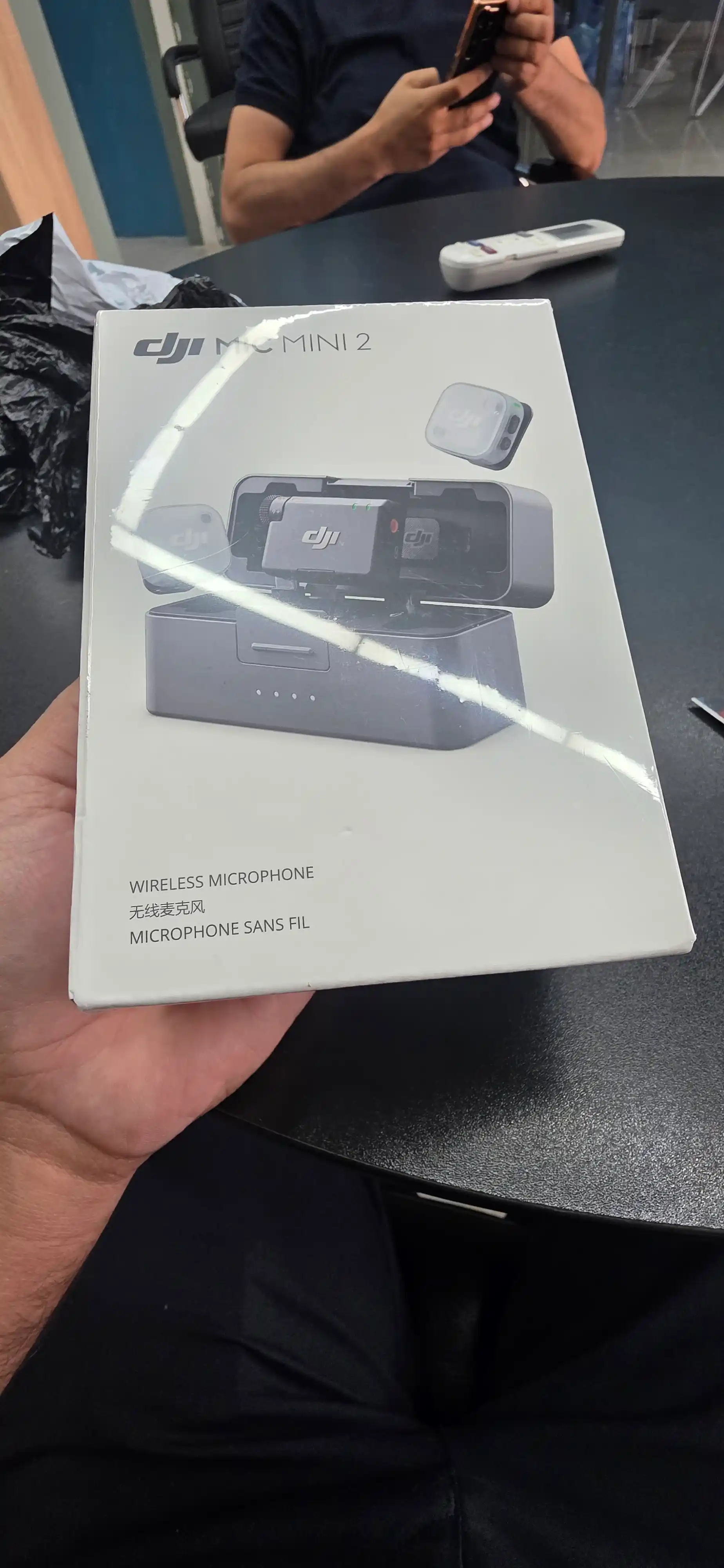 Беспроводной микрофон  DJI Mic Mini 2 (2+1) для iPhone и Android, запись звука без шума