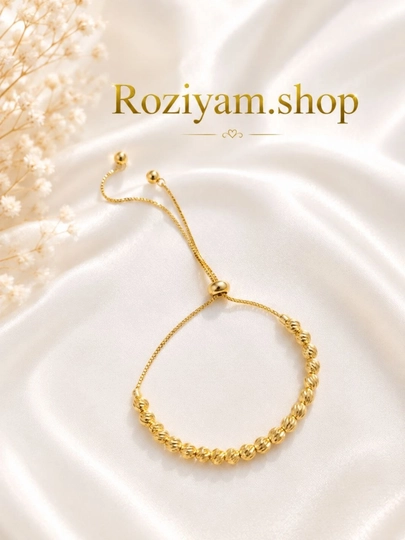 Браслеты, цепочки, бижутерия для женщин, украшения — ROZISHO-TOPLAMBUJETERIYALAR-ЖЕЛТ