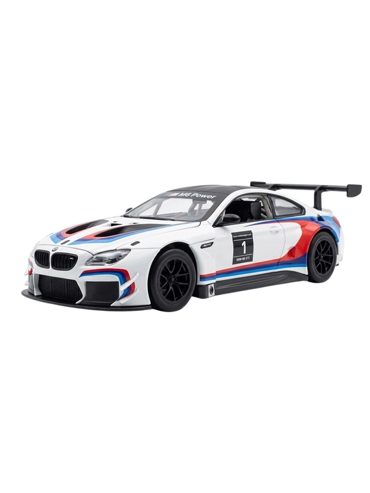BMW M6 GT3 с LED подсветкой, коллекционная модель 1:24