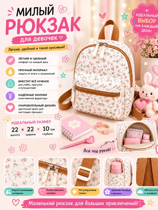 Рюкзак для детей, 2-10 лет - 