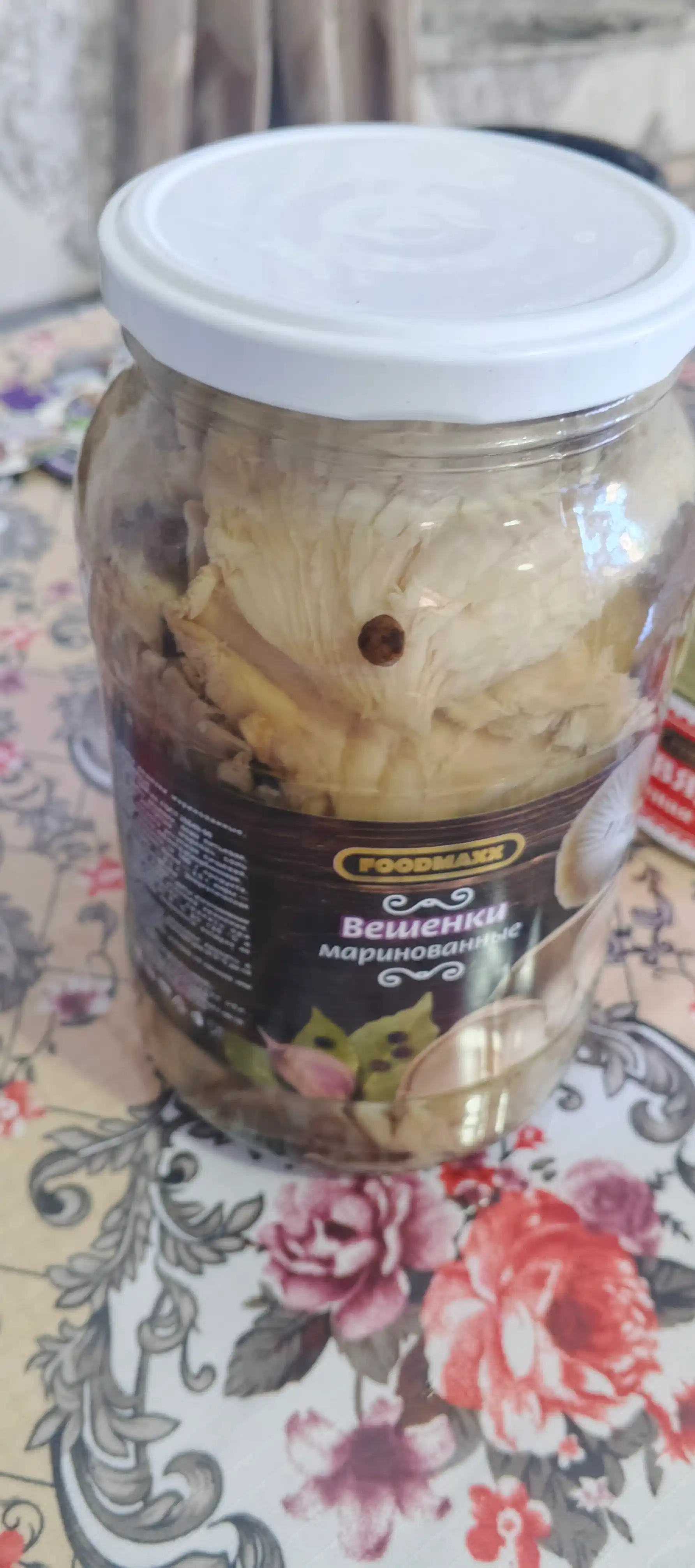 FOODMAXX marinadlangan veshyenka qo‘ziqorinlari 1000 ml