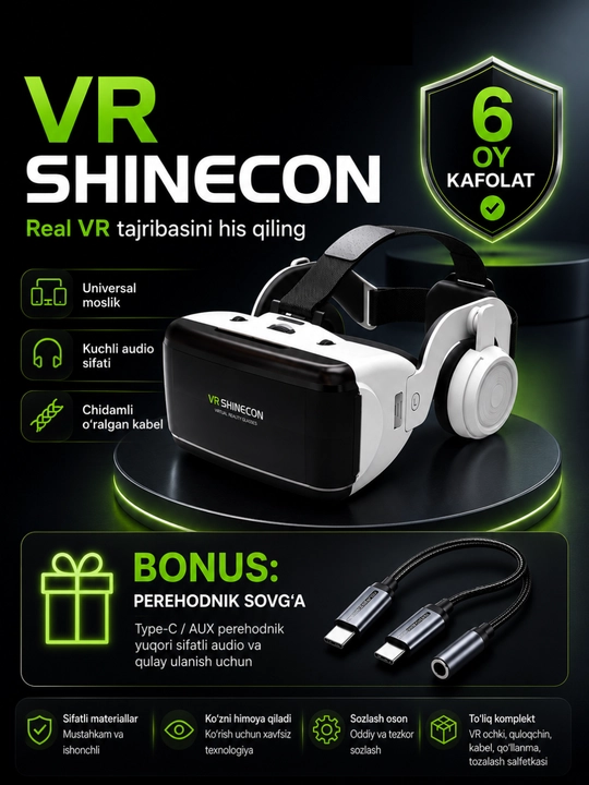 VR-очки SHINECON с гироскопом - 