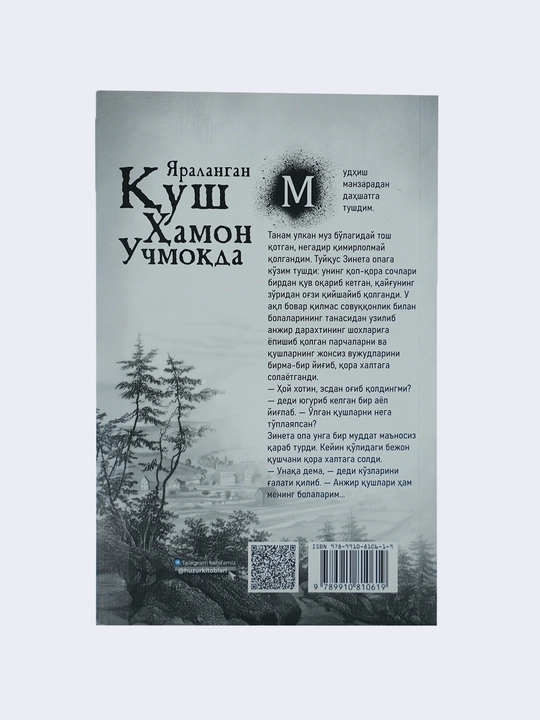 Yaralangan qush hamon uchmoqda — Sinan Akyoz Badiiy roman kitob kitoblar