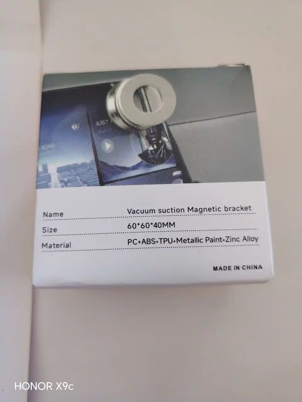 Avtomobil uchun magnit vakumli telefon ushlagichi Magsafe bilan 360 darajali, prisoskali