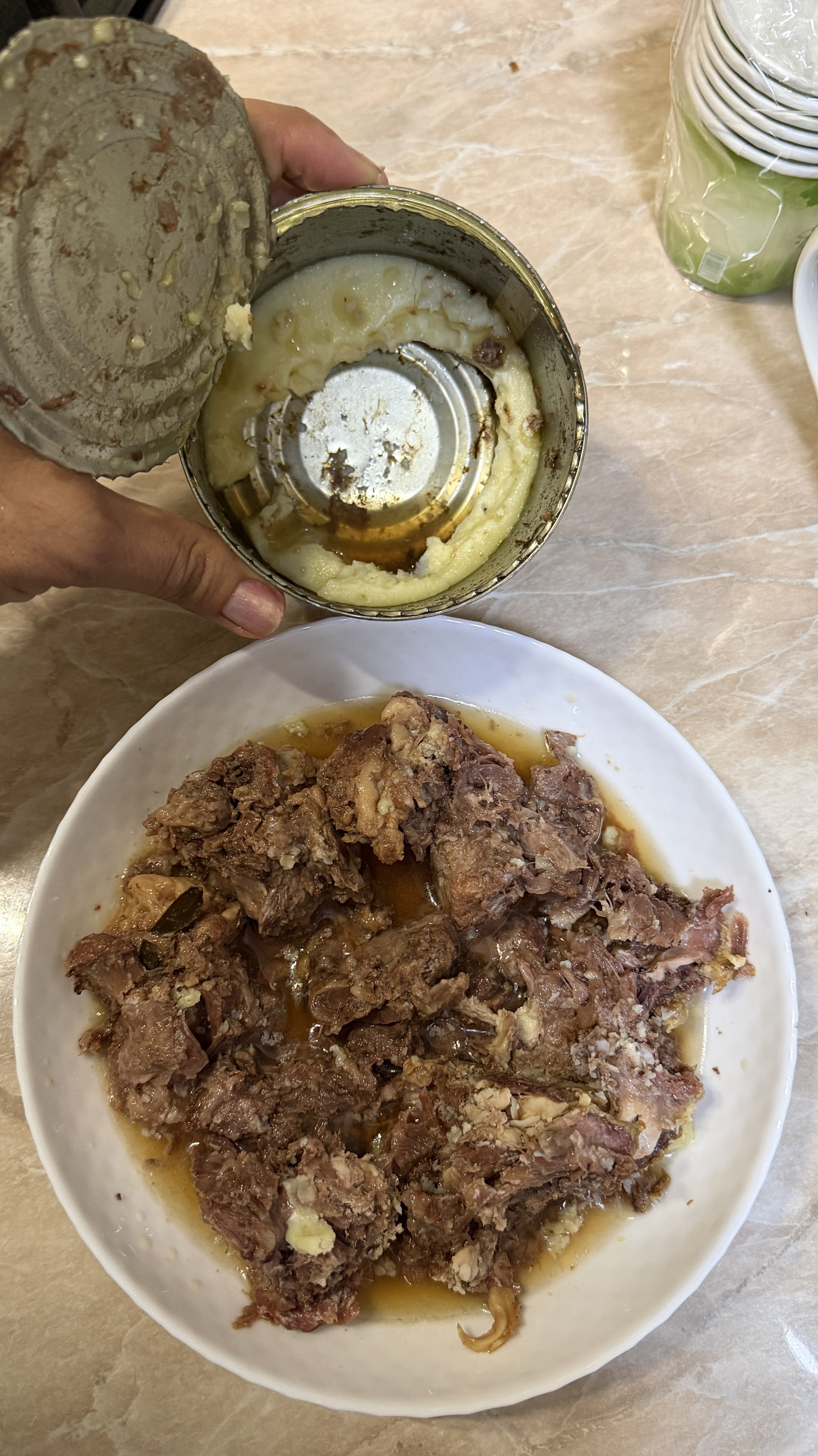 Тушёнка Grodfood говяжья, 525 г