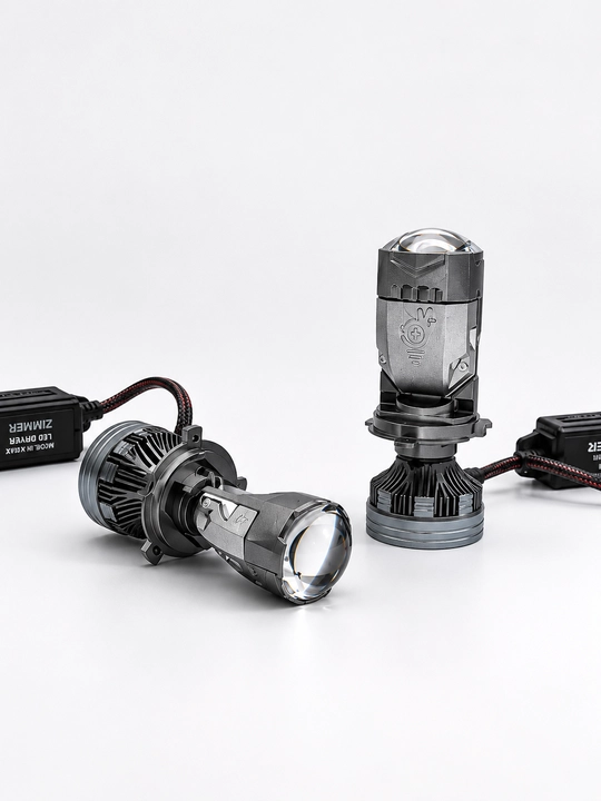 Y7D linzali H4 Mini Bi-LED avtomobil LED lampalari, Zimmer, Y7D, Y7 Max, Y7R