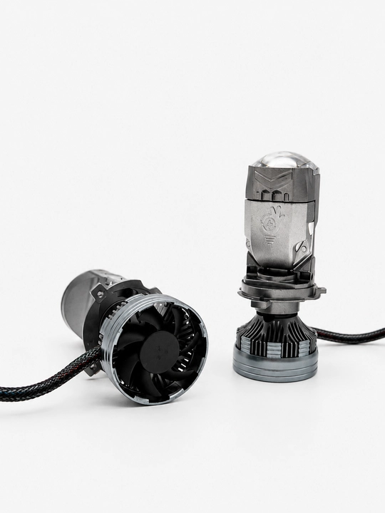 Y7D linzali H4 Mini Bi-LED avtomobil LED lampalari, Zimmer, Y7D, Y7 Max, Y7R