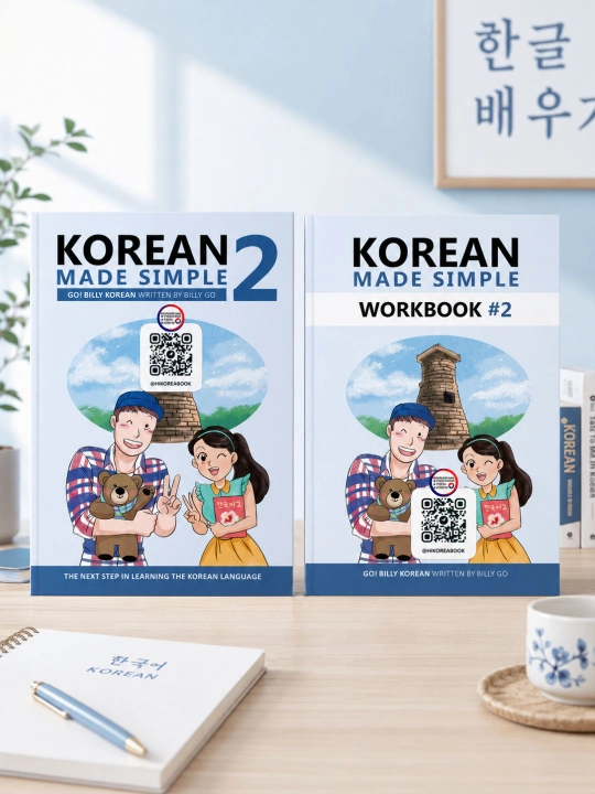 Korean Made Simple  Workbook 1 +/2+/3+ - 