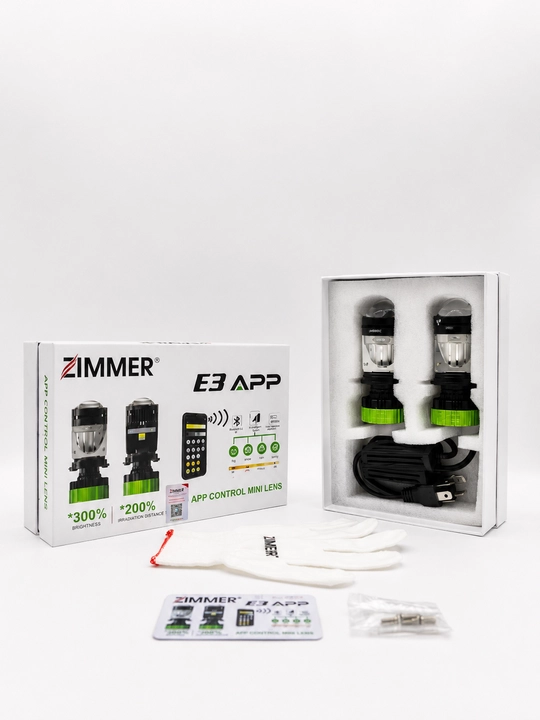 Y7D linzali H4 Mini Bi-LED avtomobil LED lampalari, Zimmer, Y7D, Y7 Max, Y7R