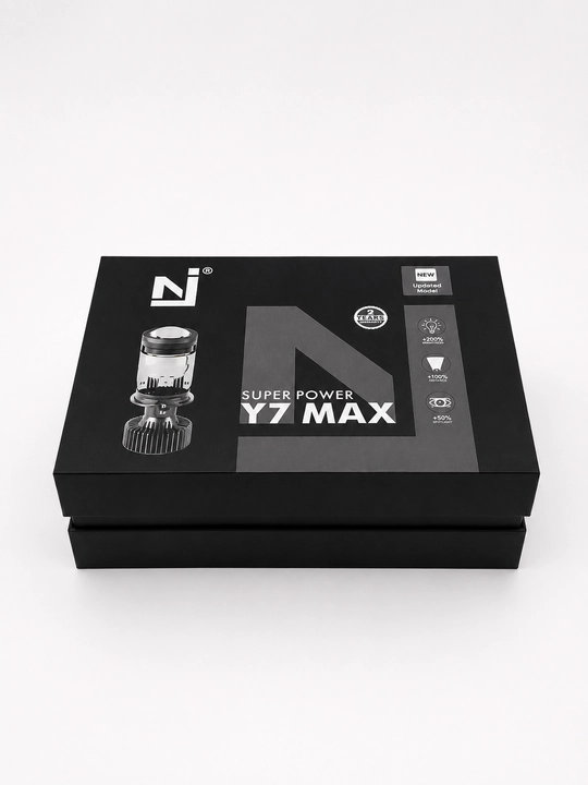 Y7D linzali H4 Mini Bi-LED avtomobil LED lampalari, Zimmer, Y7D, Y7 Max, Y7R