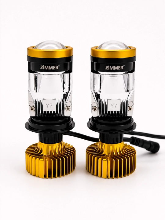 Y7D linzali H4 Mini Bi-LED avtomobil LED lampalari, Zimmer, Y7D, Y7 Max, Y7R