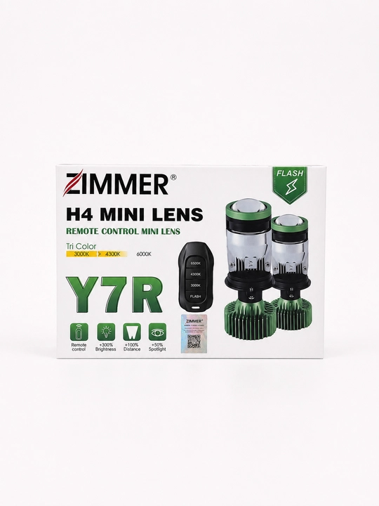 Y7D linzali H4 Mini Bi-LED avtomobil LED lampalari, Zimmer, Y7D, Y7 Max, Y7R
