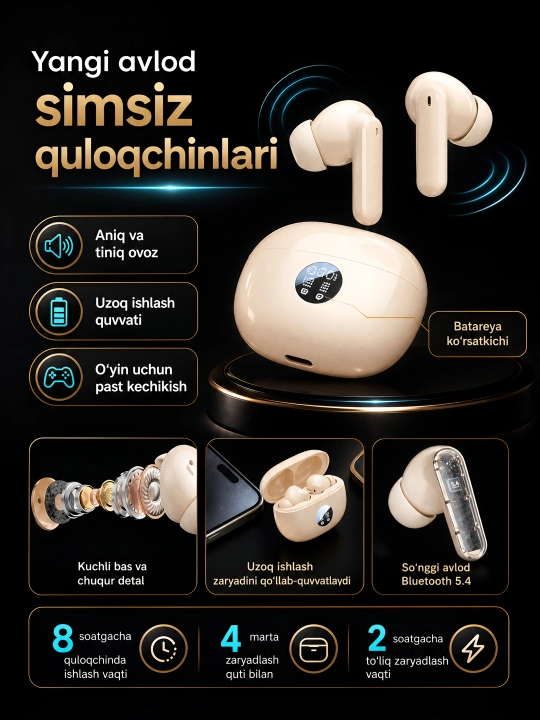 Bluetooth наушники - 