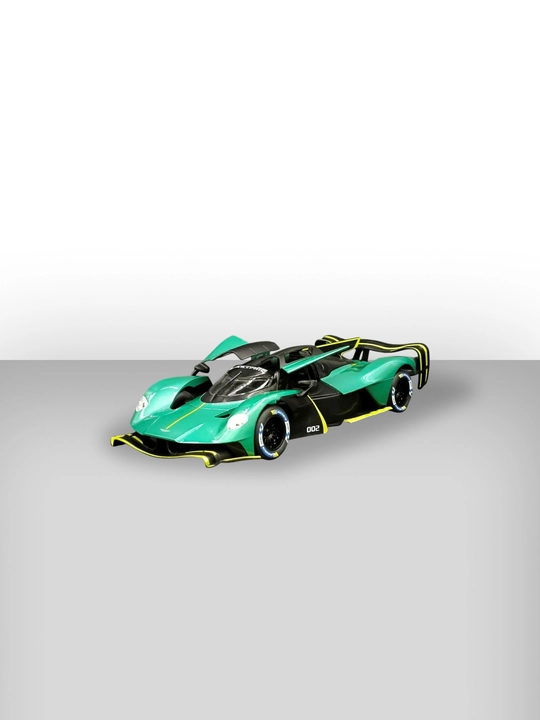 Aston Martin Valkyrie 1:23 CCA metall modeli, kolleksion