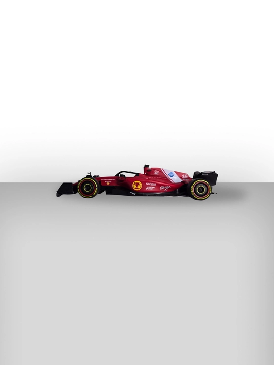 Formula 1 RC pultli poyga mashinasi 1:10, yorug‘lik effektlari, sovg‘ali