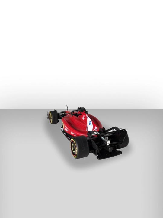 Formula 1 RC pultli poyga mashinasi 1:10, yorug‘lik effektlari, sovg‘ali
