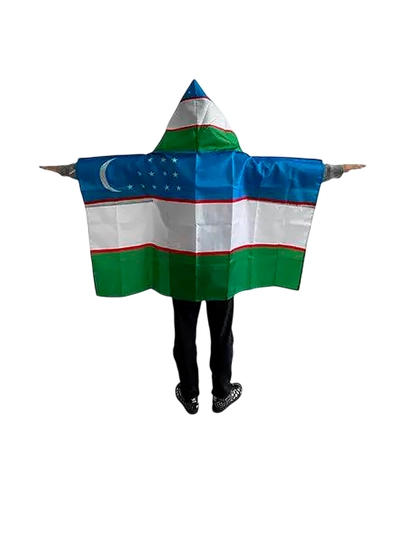 Флаг накидка футбольного болельщика страны мира, атрибутика фаната сборной