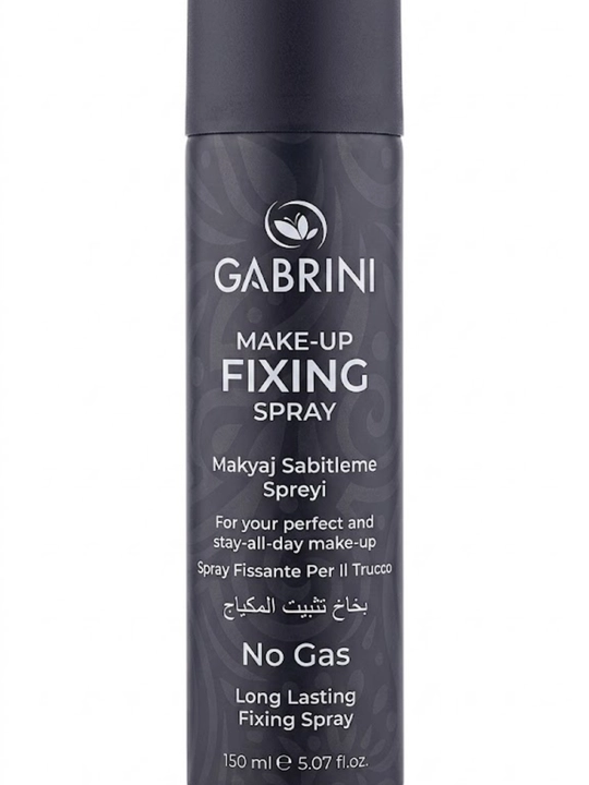 Фиксирующий спрей без газа для макияжа Gabrini