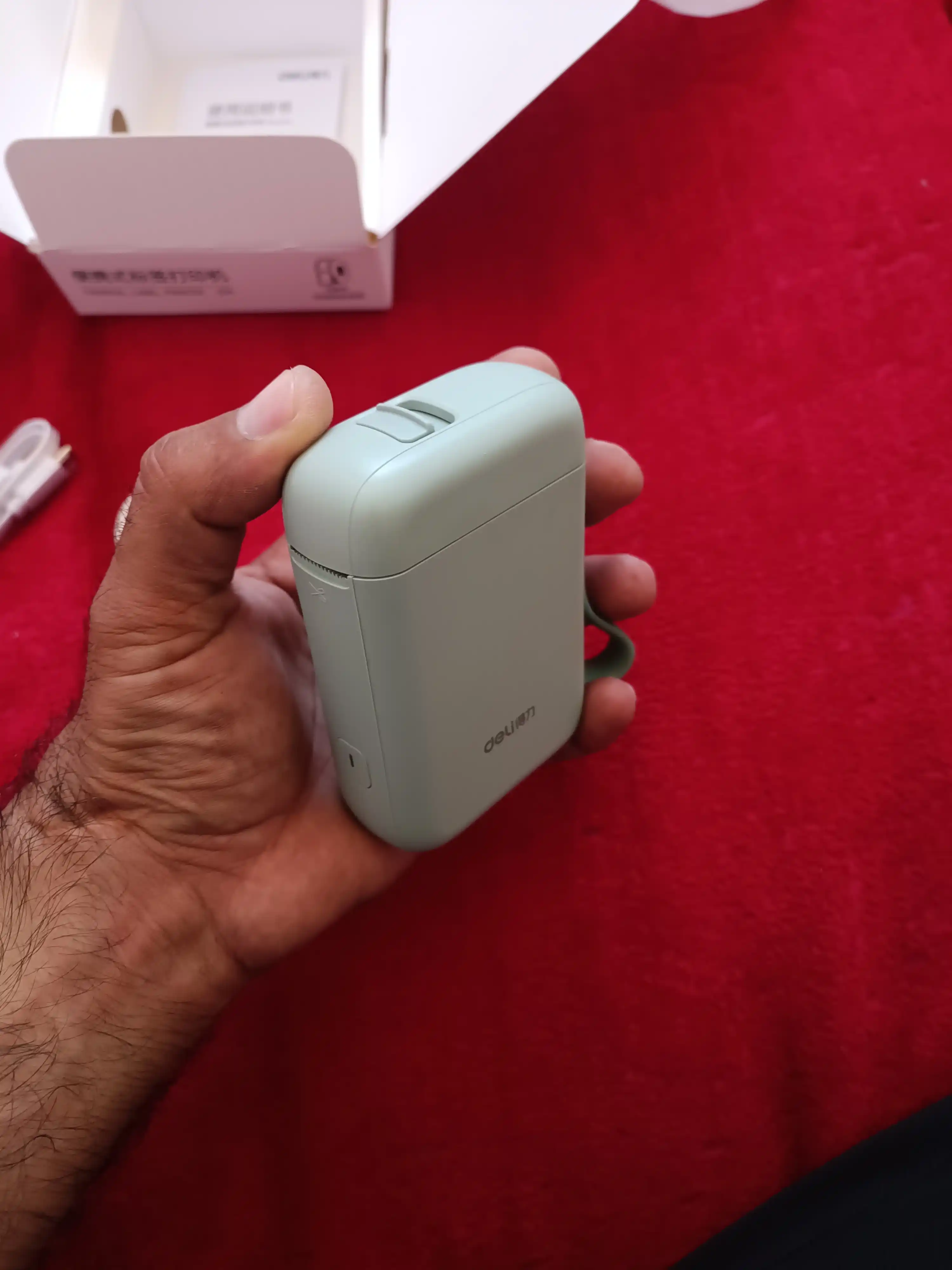 Mini printer portativ, cho'ntak printeri Bluetooth, simsiz termal printer telefon uchun