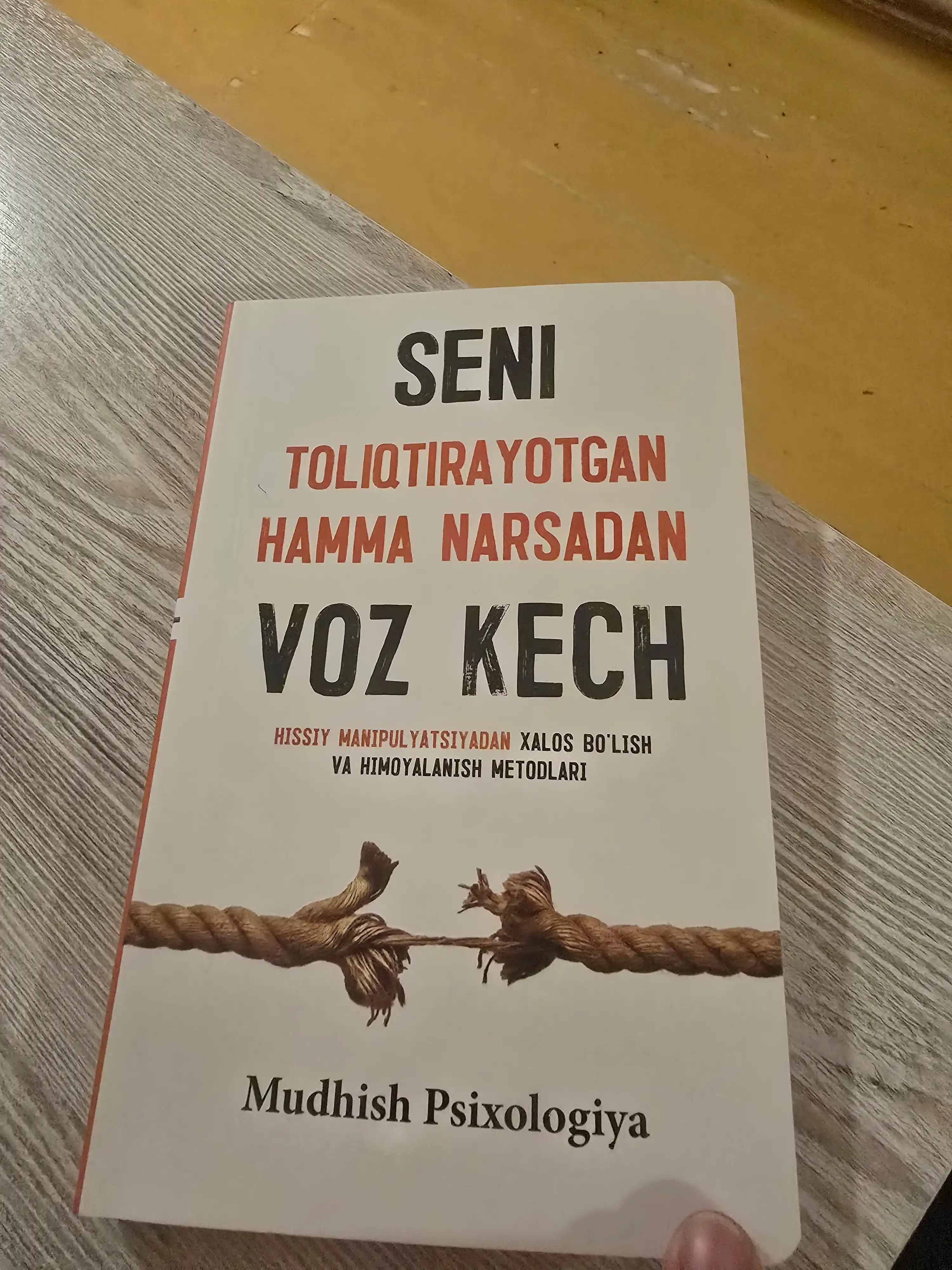 Mudhish psixologiya Seni toliqtirayotgan hamma narsadan voz kech, Yo'q deya olish san'ati