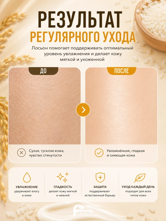 Лосьон для тела, смягчает и увлажняет кожу, придает приятный аромат. 250 мл