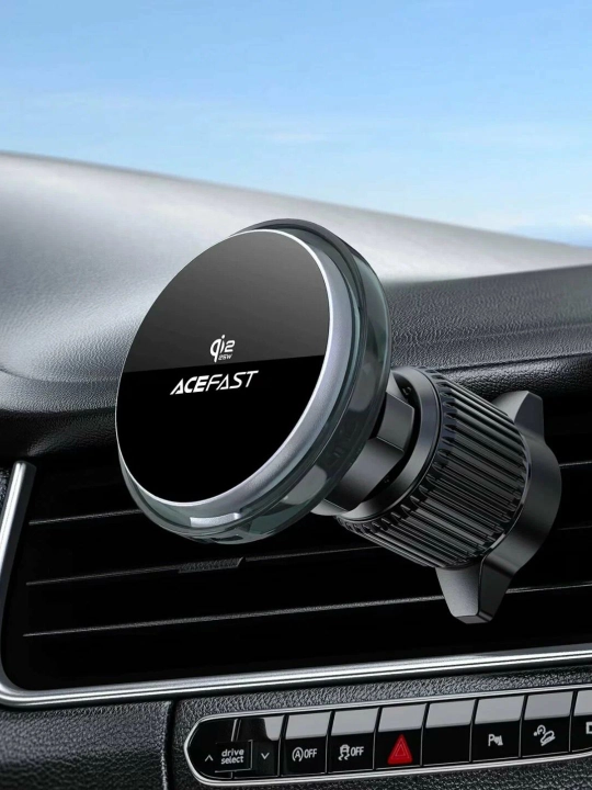 ACEFAST D61 Qi2 magnitli avtomobil ushlagichi, 25 Vt simsiz zaryadlash imkoniyati bilan