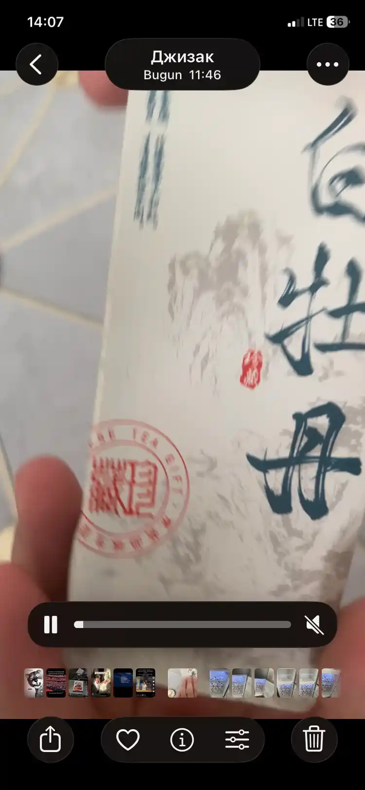 Xitoy Ko'k choyi Puer (Artikul TFG727)