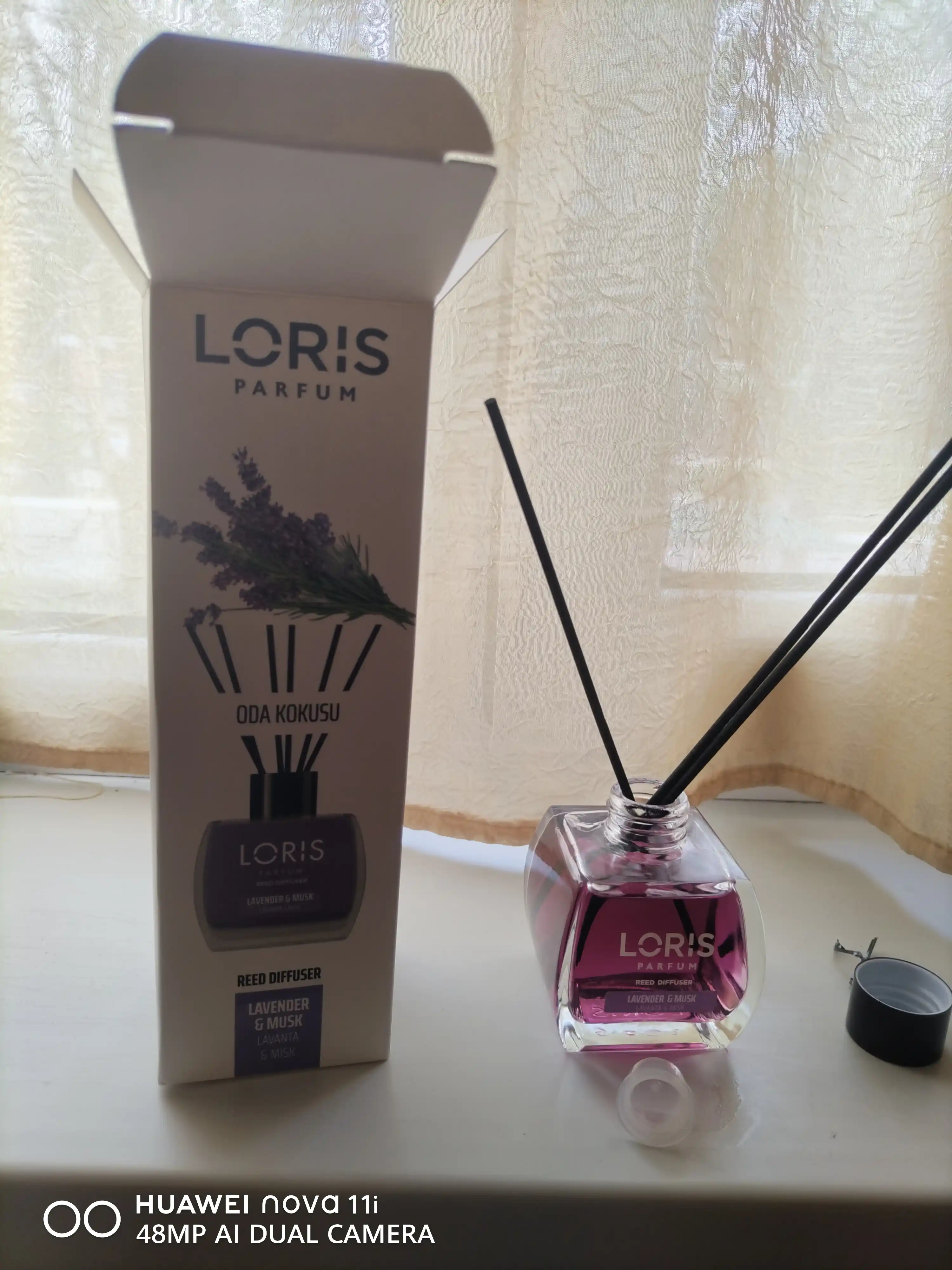 Aromadiffuzor LORIS, uy va ofis uchun xushbo‘ylantirgich, 120 ml
