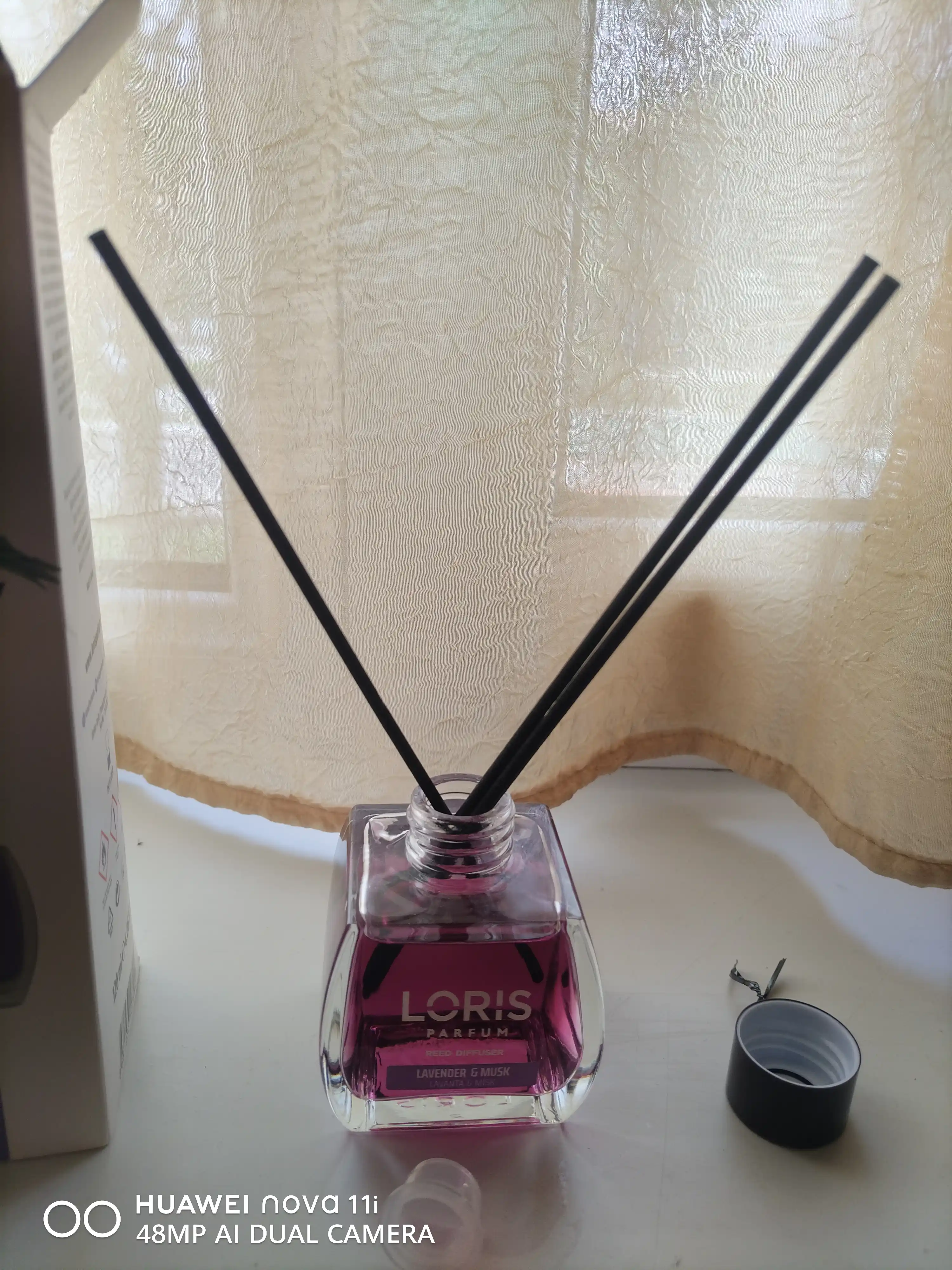 Aromadiffuzor LORIS, uy va ofis uchun xushbo‘ylantirgich, 120 ml