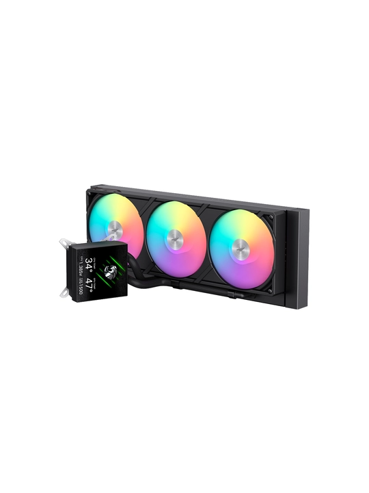 Кулер GLACIER 360 LCD