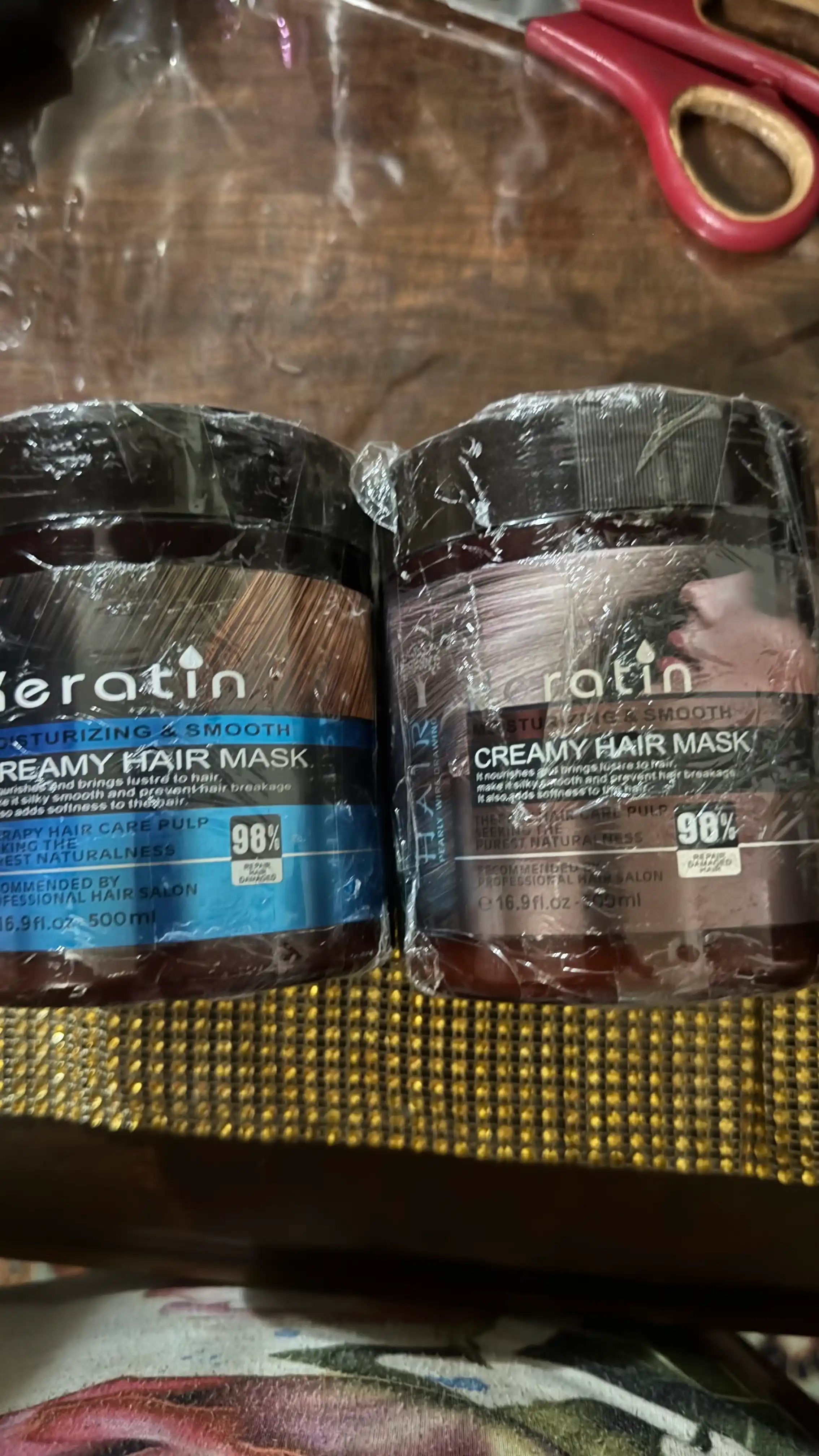 Глубокое восстановление и питание 500mg  Результат: увлажненные волосы по всей длине