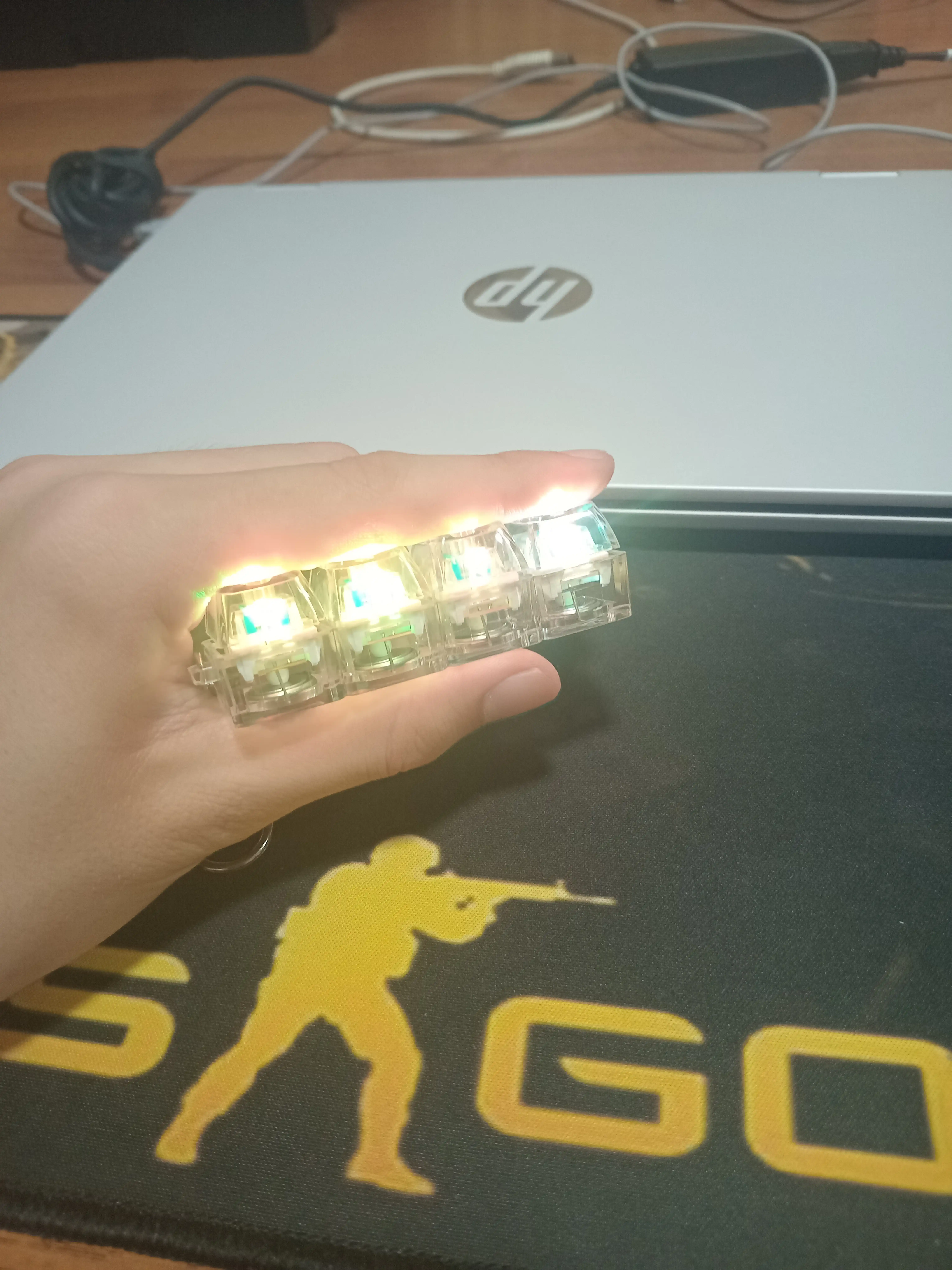 Анти стресс с LED-подсветкой