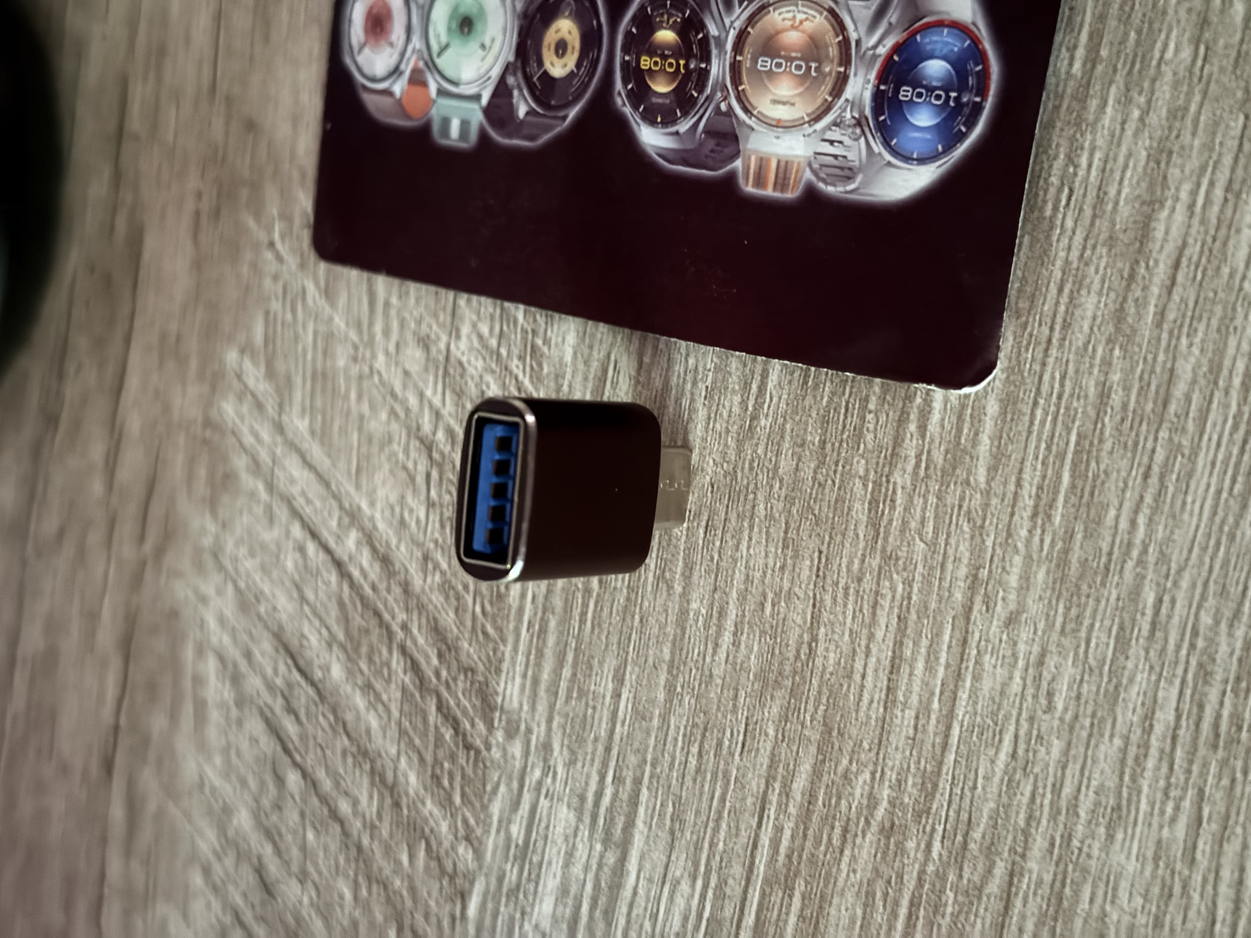 Type-C → USB 3.0 Adapter OTG, Tezkor Ma’lumot Uzatish, Zaryadlash, Alyuminiy Korpus