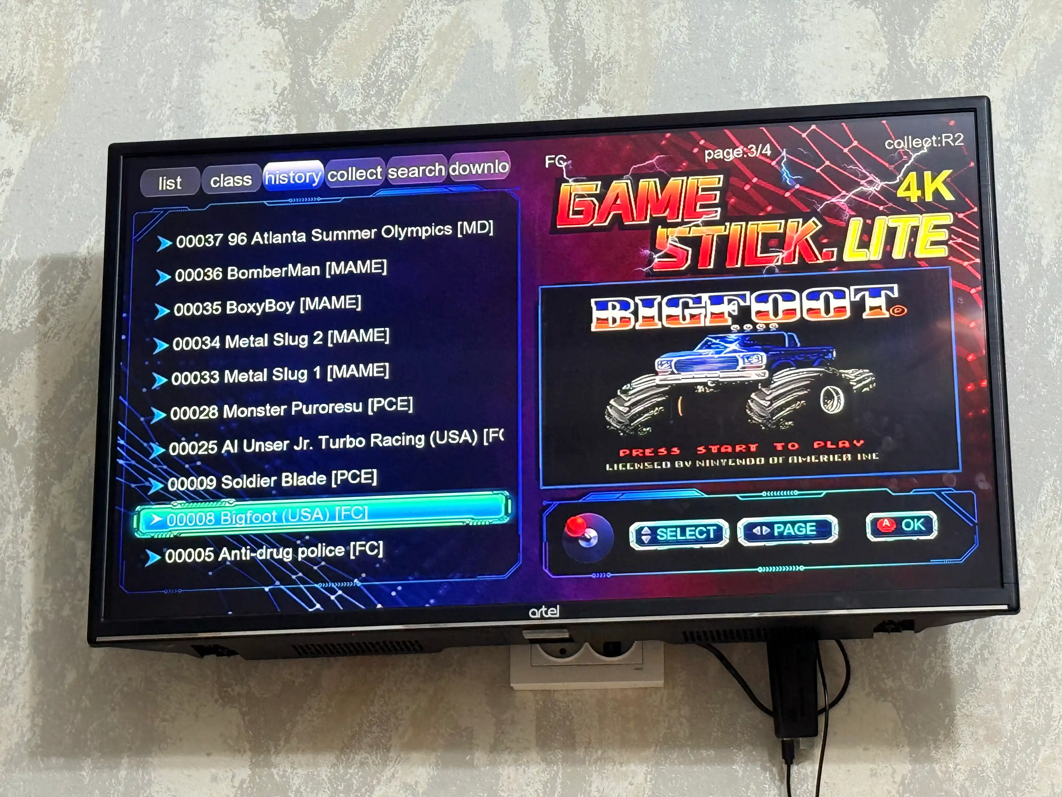 Игровая приставка для телевизора , 20500 ретро игр, 4K , игры Nintendo , Sega, PS1