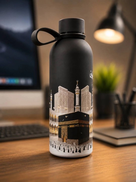 Termos, suv idish, zanglamaydigan po'latdan yasalgan termos, 450ml