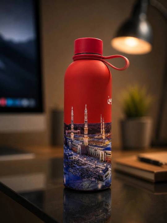 Termos, suv idish, zanglamaydigan po'latdan yasalgan termos, 450ml