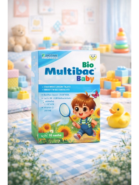 Multibac Baby — мультиштаммовый пробиотический комплекс для кишечника и иммунитета - 