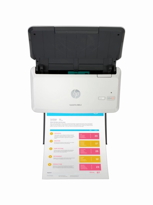Принтер HP ScanJet Pro 2000 s2 6FW06A сканер ADF 35 стр/мин 600dpi duplex USB 3.0 офис