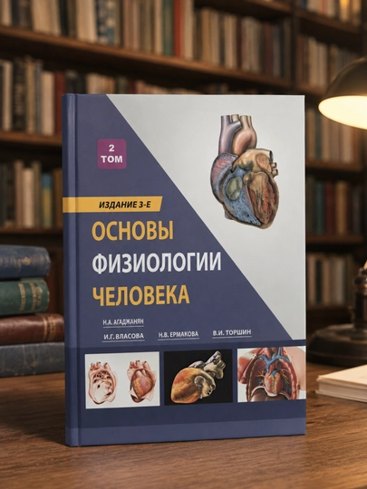 Основы физиологии человека Том 2 3-е издание учебник по физиологии Агаджанян Н.А — VELUXE-АГАДЖАНЯН-ИНДИГО