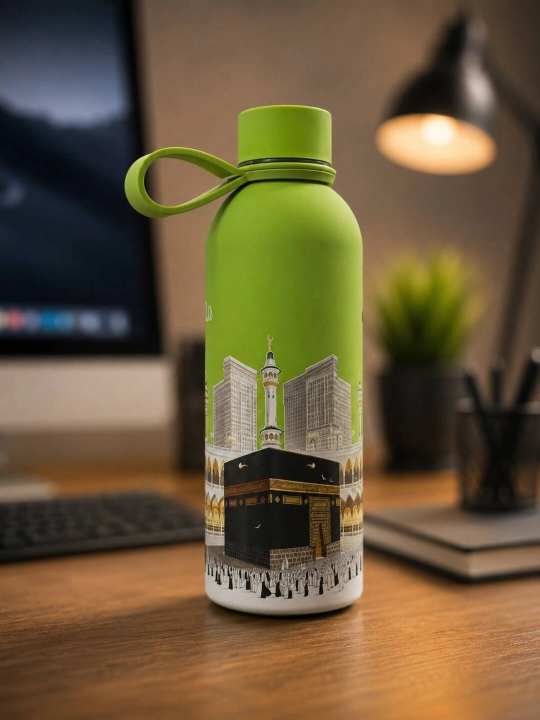 Termos, suv idish, zanglamaydigan po'latdan yasalgan termos, 450ml