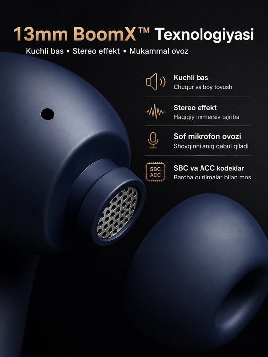 Simsiz Bluetooth quloqchinlar, TWS sensorli naushnik, iPhone va Android uchun mos, YL01
