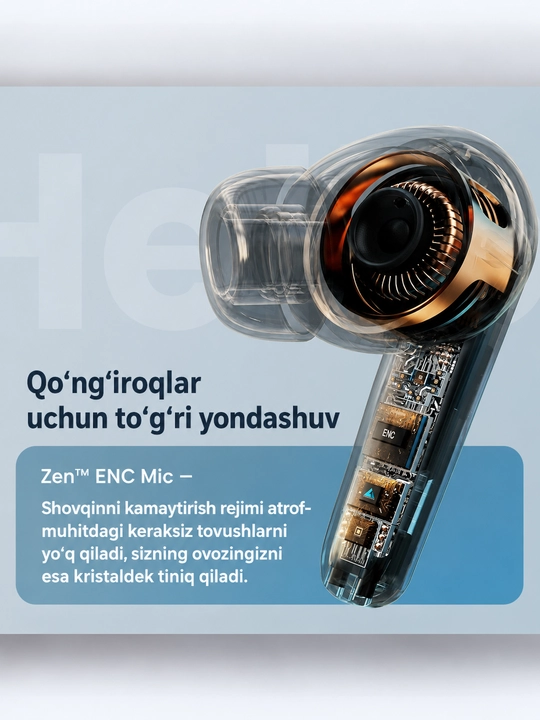 Simsiz Bluetooth quloqchinlar, TWS sensorli naushnik, iPhone va Android uchun mos, YL01