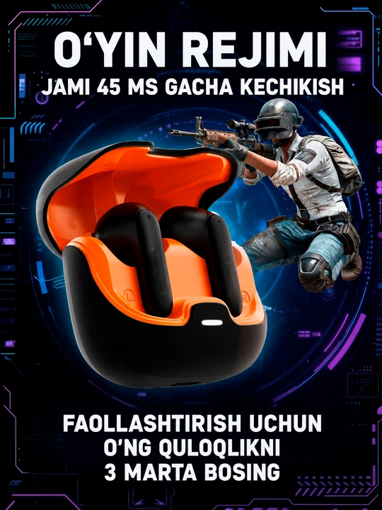 Simsiz Bluetooth quloqchinlar, TWS sensorli naushnik, iPhone va Android uchun mos, YL01